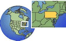 Current local time in Pennsylvania, United States.